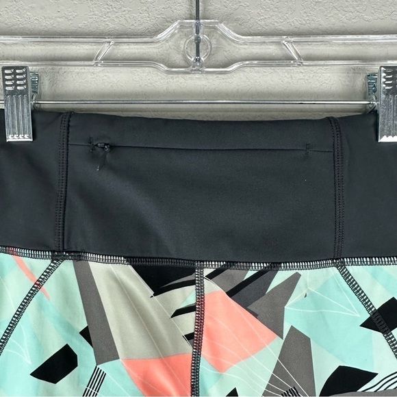 Sweaty Betty Blue Black Splits 7/8 Run Athletic Athleisure Leggings Size XXS - Picture 3 of 5